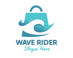 Surfing Wave Bag  logo