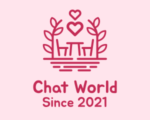 Chair & Table Romantic logo design