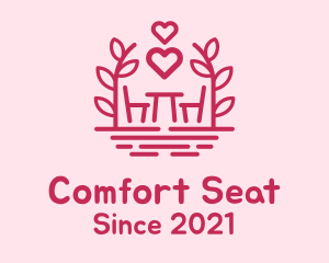 Chair & Table Romantic logo design