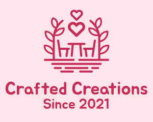 Chair & Table Romantic logo design