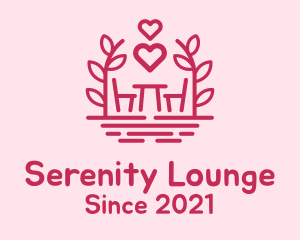 Chair & Table Romantic logo design