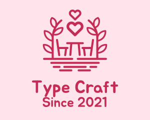 Chair & Table Romantic logo design