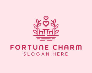 Chair & Table Romantic logo design