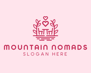 Chair & Table Romantic logo design