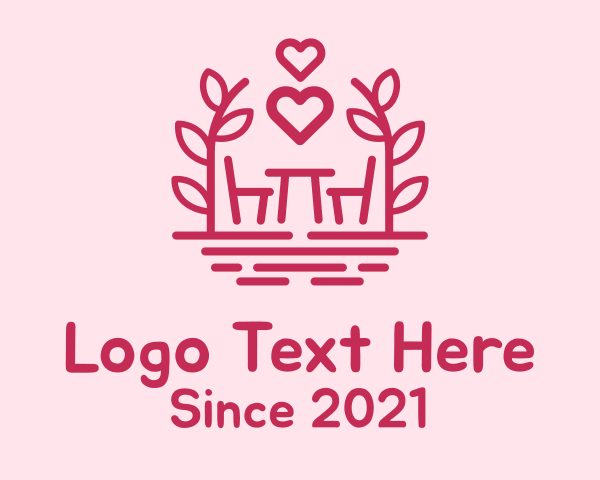 Loveseat logo example 3
