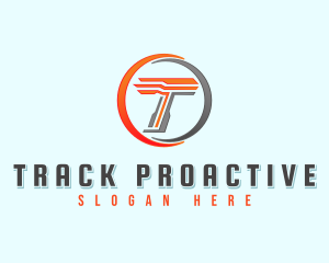 Professional Automotive Letter T logo design