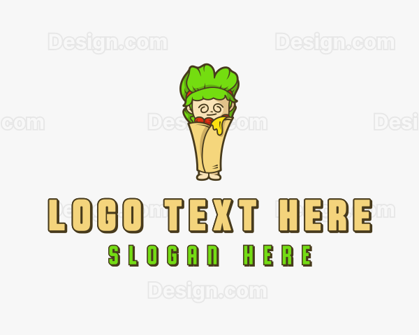 Burrito Restaurant Dining Logo