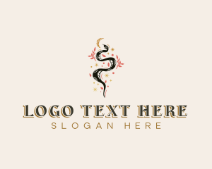 Celestial Boho Snake logo