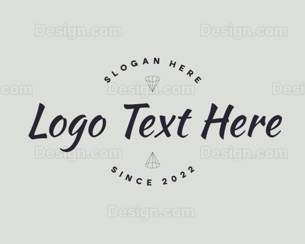 Elegant Cursive Company Logo