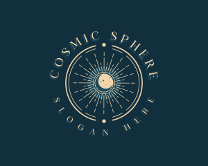 Mystical Cosmic Astrology logo design