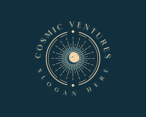 Mystical Cosmic Astrology logo design