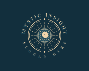 Mystical Cosmic Astrology logo design