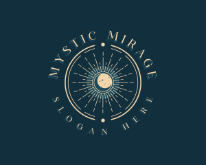 Mystical Cosmic Astrology logo design