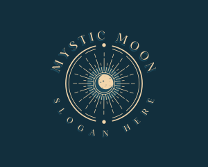 Mystical Cosmic Astrology logo design