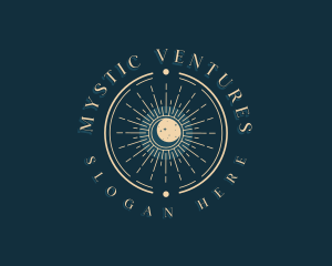 Mystical Cosmic Astrology logo design