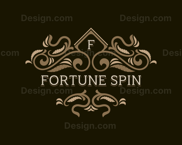 Stylish Floral Salon Logo