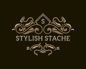 Stylish Floral Salon logo design