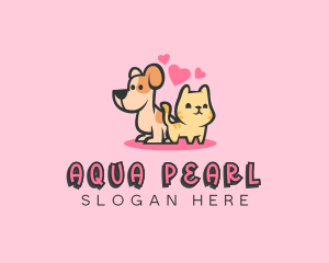 Dog Cat Pet logo design