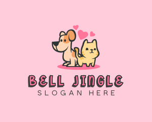 Dog Cat Pet logo design