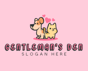 Dog Cat Pet logo design