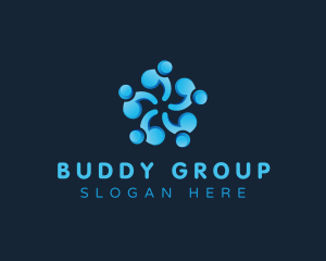 Group Community Teamwork logo design