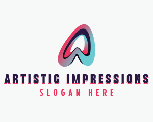 Creative Company Letter A logo design