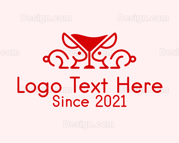 Red Rabbit Martini Logo