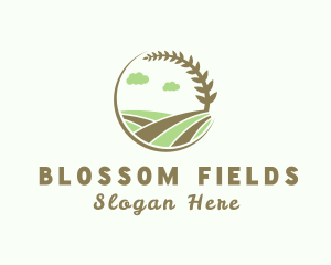 Countryside Farm Field logo design