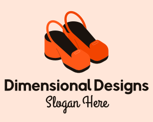 Cute Feminine Shoes  logo design