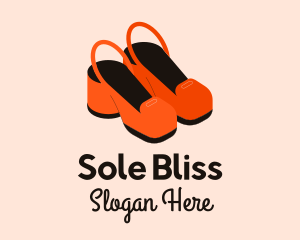 Cute Feminine Shoes  logo design