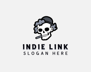 Smoking Skull Streetwear logo