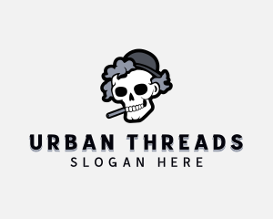 Smoking Skull Streetwear logo
