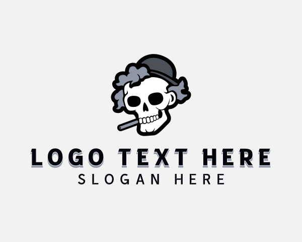 Smoking Skull Streetwear logo