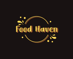 Yummy Food Restaurant logo design