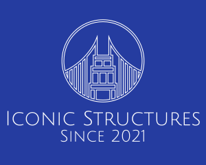 Bridge Structure Contractor logo design