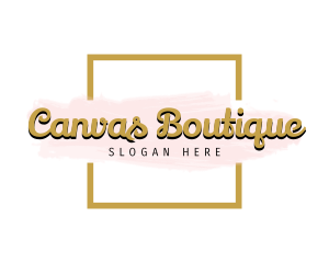 Square Watercolor Business logo