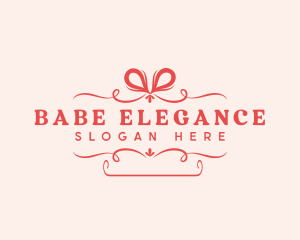 Elegant Gift Ribbon logo design