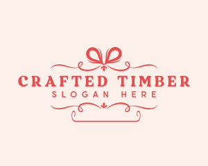 Elegant Gift Ribbon logo design