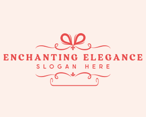 Elegant Gift Ribbon logo design