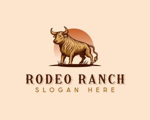 Wild Bull Ranch logo design