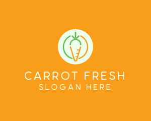 Carrot Vegetable Food logo
