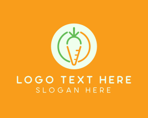 Carrot Vegetable Food logo