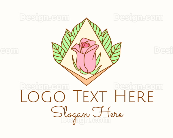 Multicolor Beauty Rose Logo