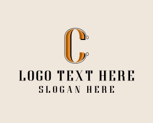 Elegant Fashion Studio Letter C logo