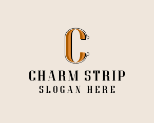 Elegant Fashion Studio Letter C logo design