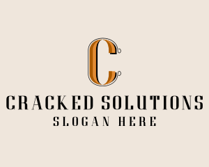 Elegant Fashion Studio Letter C logo design