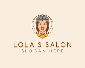 Croissant Baker Lady  logo