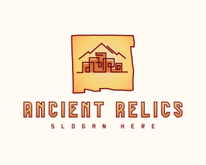 Ancient Architecture New Mexico logo design