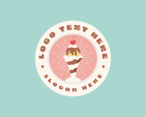 Cherry Sundae Ice Cream logo