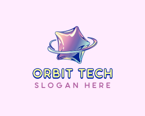 Space Star Orbit logo design